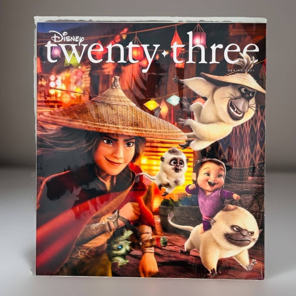 Disney Twenty Three D23 Magazine Spring 2021 Raya and the Last Dragon